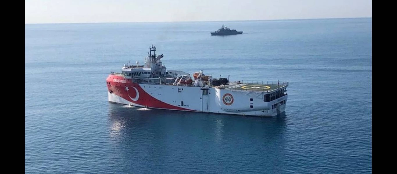 Το Oruc Reis εισέβαλε στην ελληνική υφαλοκρηπίδα για να μην ριφθεί στεφάνι για τους πεσόντες αξιωματικούς στα Ίμια